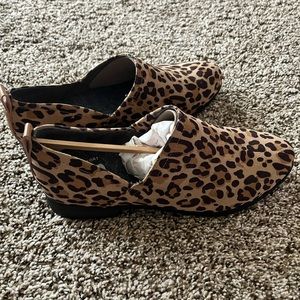 Dr. Scholl’s leopard print loafers